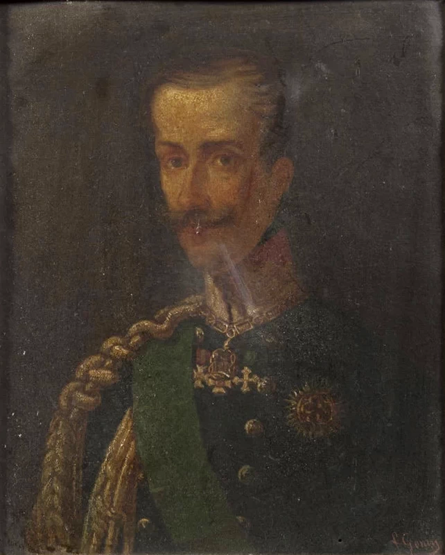 Ritratto di Carlo Alberto di Savoia - Carignano, Castello Reale, Racconigi, Cuneo